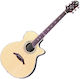 Crafter Semi-acustic Chitară FX-630EQ Chitare acustice cu decupaj Natural