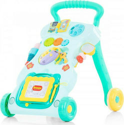 Chipolino Funny Εκπαιδευτική Στράτα Baby Walker for 12++ Months MIK02004FNM Turquoise