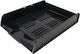 Arda Filing Tray Plastic Black 34x26x6cm