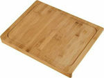 Rectangular Bamboo Chopping Board Beige 45x35cm