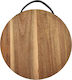 InTheBox Round Wooden Chopping Board Brown 25x25cm