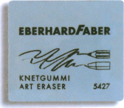 Eberhard Faber Radiergummi für Kohlestifte 1Stück Blau