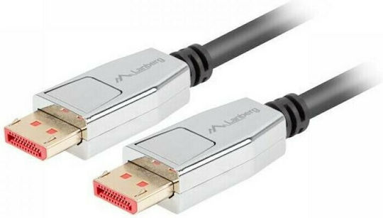 Lanberg Cablu DisplayPort - DisplayPort 1m Negru (CA-DPDP-20CU-0010-BK)