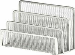 Metal Folder Holder in Silver Color