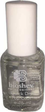 Bioshev Professional Top Coat για Απλά Βερνίκια Quick Dry 16ml