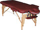 SuperOrtho Pro_2 Wooden Portable/Folding Burgun...