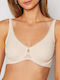 Wild Rose Sensation Bra without Padding Underwire Beige
