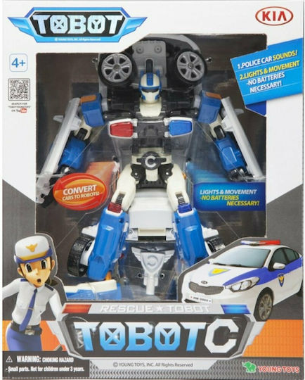 Action Figure Tobot Rescue C with Sounds for 4+ Years