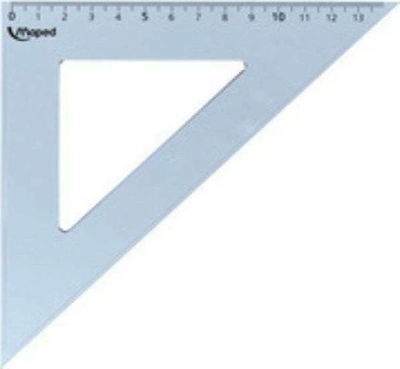 Maped Geometric Triangle Plastic Transparent 21cm Cristal 60°