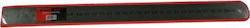 Black Red Ruler Metallic 40cm Υποδεκάμετρο