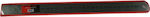 Black Red Ruler Metallic 40cm Υποδεκάμετρο