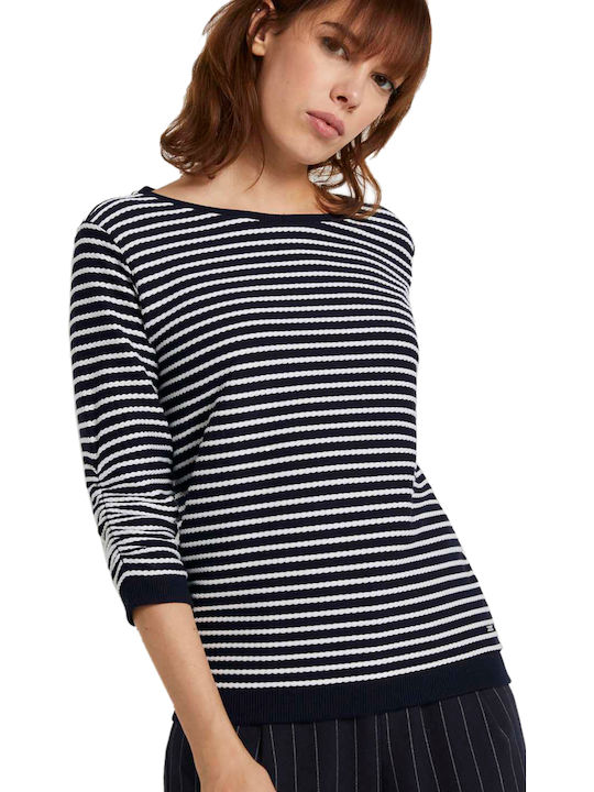 Tom Tailor Women's Blouse Long Sleeve Striped Multicolour 1022961-25484