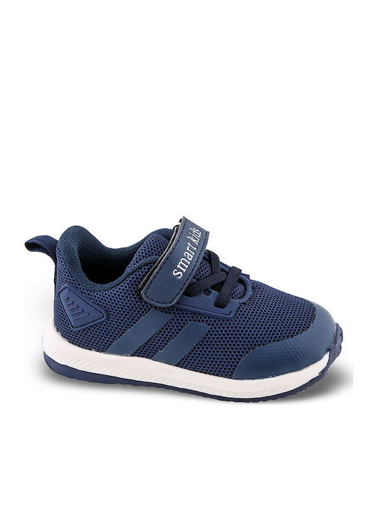 26-050 Kinder Sneakers mit Klettverschluss Marineblau