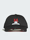Adidas Παιδικό Καπέλο Jockey Υφασμάτινο Minnie Baseball Μαύρο