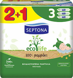 Septona Ecolife fără Alcool & Parabeni 3x60buc