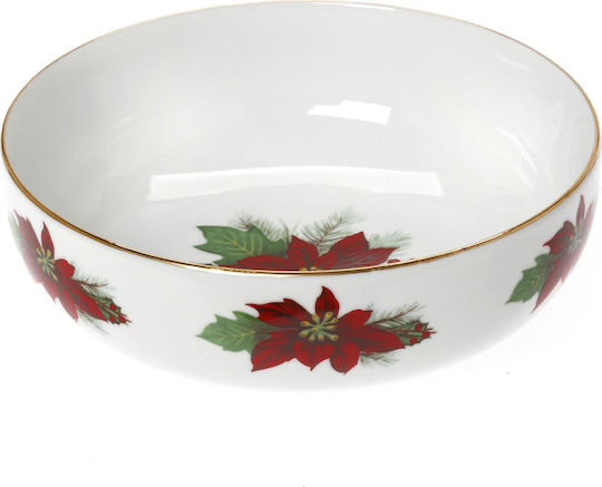 Cryspo Trio Set Christmas Bowls Porcelain White L23xW8.5xH8.5xD23cm. 2pcs