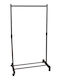 Keskor Rollbar Kleiderständer Schwarz 66x37x139cm