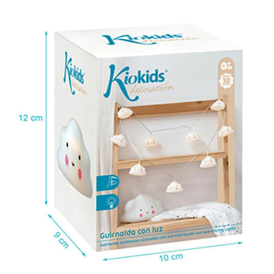 Kiokids Детска гирлянда с осветление Пластмаса Облачета Kiokids Детска гирлянда с осветление Пластмаса Облачета