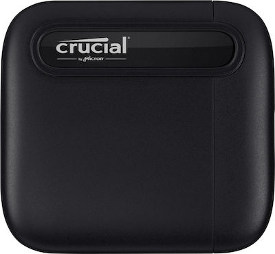 Crucial X6 USB 3.1 / USB-C External 2.5" SSD 1TB Black