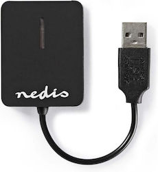 Nedis Kartenleser USB 2.0 für /S/D/ /m/i/c/r/o/S/D/ /M/e/m/o/r/y/S/t/i/c/k/ / / /