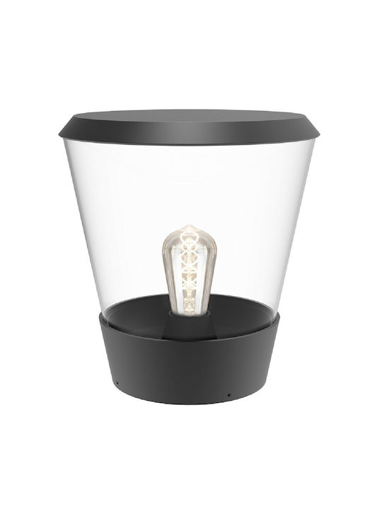 Sun Light Lamp Lattern Outdoor 23W IP44 for Socket E27 Black