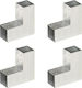 vidaXL Adaptor pentru Pergolă Galvanizat 7.1x7....