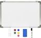 vidaXL Magnetic Hanging Dry Erase Board 40x60cm