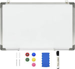 vidaXL Magnetic Hanging Dry Erase Board 35x50cm