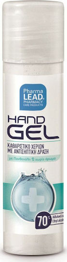 Pharmalead Καθαριστικό Gel χεριών με Πανθενόλη Αντισηπτικό Gel Χεριών 20ml Χωρίς Άρωμα