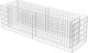 vidaXL Planter Garden Fencing Material 1pcs Silver