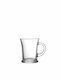Uniglass Aroma Σετ Φλιτζάνια Καφέ Γυάλινα Διάφανα 385ml 12τμχ