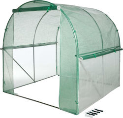 Nature 428497 Seră Tunel cu Cadru Metalic 2x2x2m