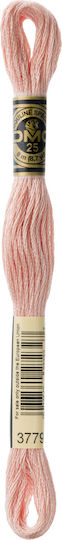DMC Thread Embroidery Mouliné 117 Cotton in Pink color 8m