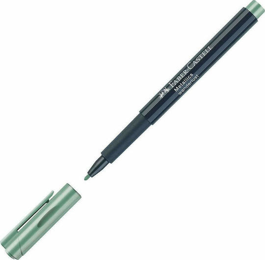 Faber-Castell Metallics Wanderlust Design Marker 1.5mm Green