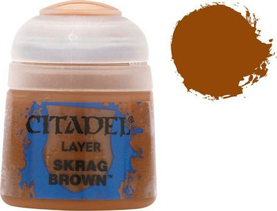 Citadel Layer Χρώμα Μοντελισμού Skrag Brown 12ml