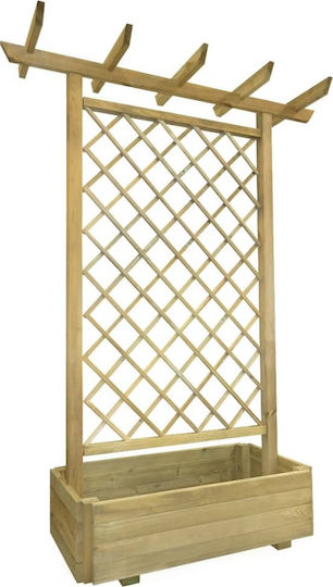 vidaXL Blumenkasten Hölzernes Braun 162x56cm.