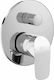 Ideal Standard Ceraflex Built-In Mixer for Shower with 2 Exits Silver