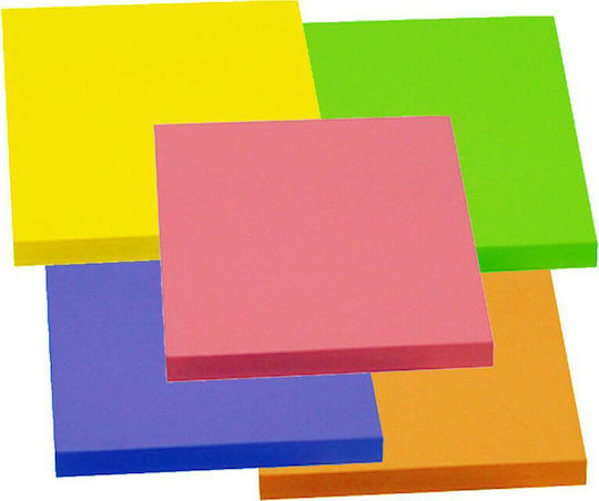 Next Sticky Note Pads in Cube 100 Sheets 7.6x7.6cm (Μiscellaneous colours)