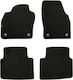 Lampa Set of Front and Rear Mats 4pcs for Skoda Kamiq Black