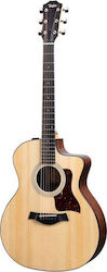 Taylor Acoustic Guitar 214ce Plus Cutaway Natural Gloss