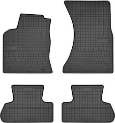 Frogum Set of Front and Rear Mats 4pcs from Rubber for Audi Q5 Black