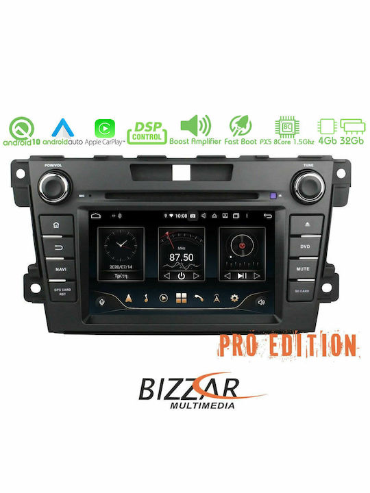 Bizzar Ηχοσύστημα Αυτοκινήτου για Mazda CX-7 2006-2012 (Bluetooth/USB/WiFi/GPS/Apple-Carplay/Android-Auto) με Οθόνη Αφής 7"