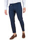 Stefan Fashion Men's Trousers Chino in Slim Fit Blue