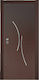 Πόρτα Ασφαλείας Laminate ΚΠ 123 Wenge