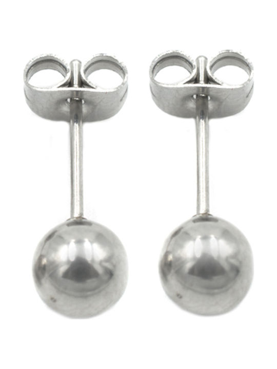 Steel earrings - STECZ10 - STECZ10