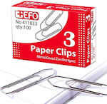 +Efo Νο.3 Paper Clip 28mm 100pcs