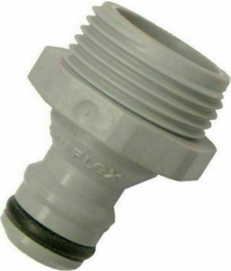 Siroflex 4410 Ρακόρ Βρύσης με Αρσενικό Σπείρωμα 19mm Γκρι