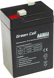 Green Cell AGM02 Baterie UPS 6V 4.5Ah Green Cell AGM02 Baterie UPS 6V 4.5Ah
