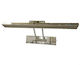 Sun Light Modern Lamp Wall with Integrated LED Silver 30x4.5cm