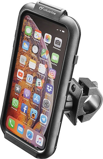 Interphone Θήκη Κινητού για Apple iPhone XS Max με Βάση Στήριξης Μοτοσυκλέτας